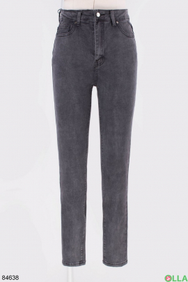 Women's dark gray jeans