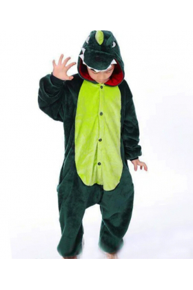 Кигуруми - пижама детская "Крокодил", вельсот