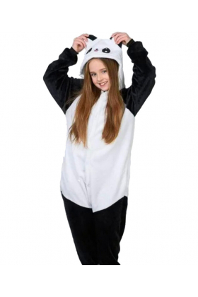 Кигуруми - пижама детская "Панда", вельсот (махра)