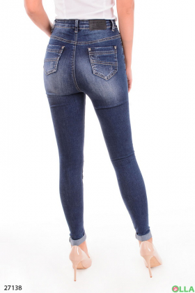 Жіночі джинси з порваністями