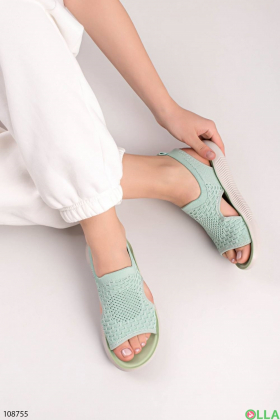 Women's turquoise sandals