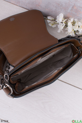 Женская коричневая сумка