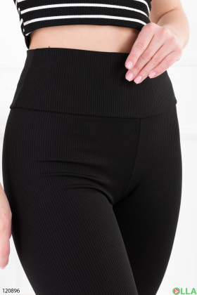 Women's black bike shorts