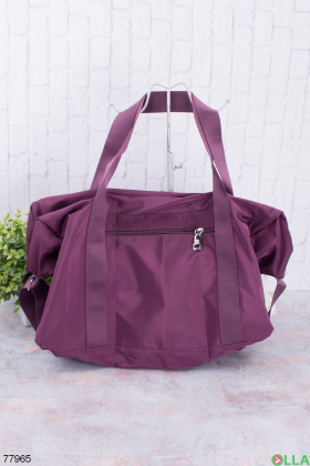 Чоловіча фіолетова спортивна сумка