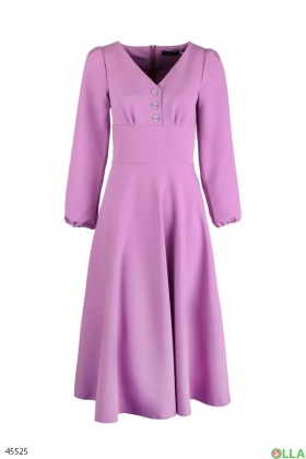 Purple women's dress