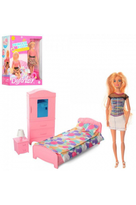 Мебель с куклой 8378-BF Розовый 