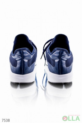 Кросівки синього кольору