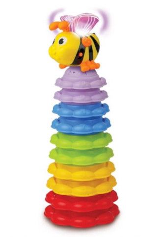 Іграшка Пірамідка Бджілка 0650-NL 10 деталей
