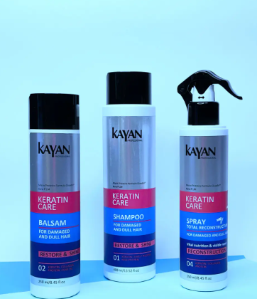 Набір для пошкодженого та тьмяного волосся Kayan