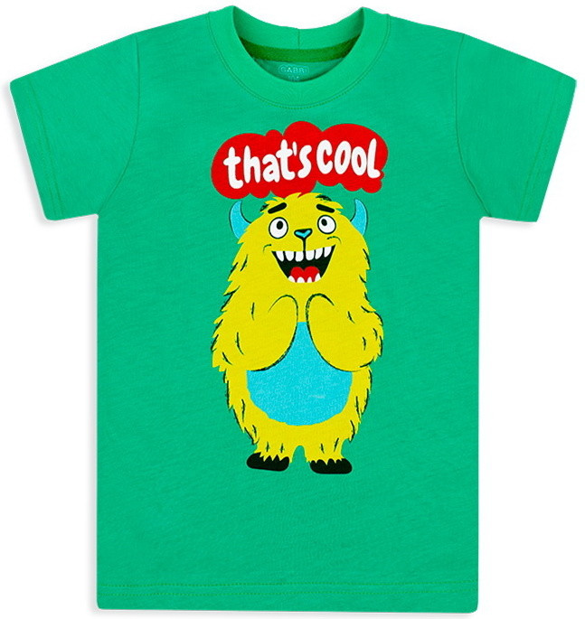 Детская Gabbi футболка для мальчика Чувачки Зеленый р.104 (12123) Зелёный