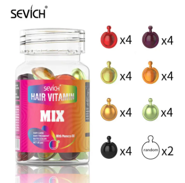 Вітамінні капсули для лікування та блиску волосся SEVICH Hair Vitamin MIX, 30 капсул 