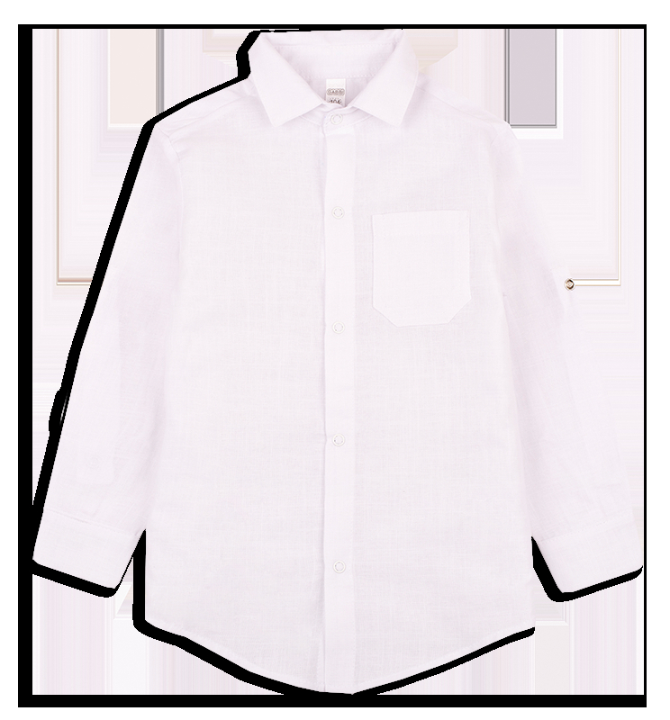 Сорочка бавовняна Gabbi для хлопчика RB-20-1 на зріст (12026) Білий obs-2051202661405
